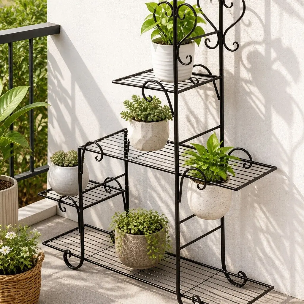 5 Tier Metal Plant Stand