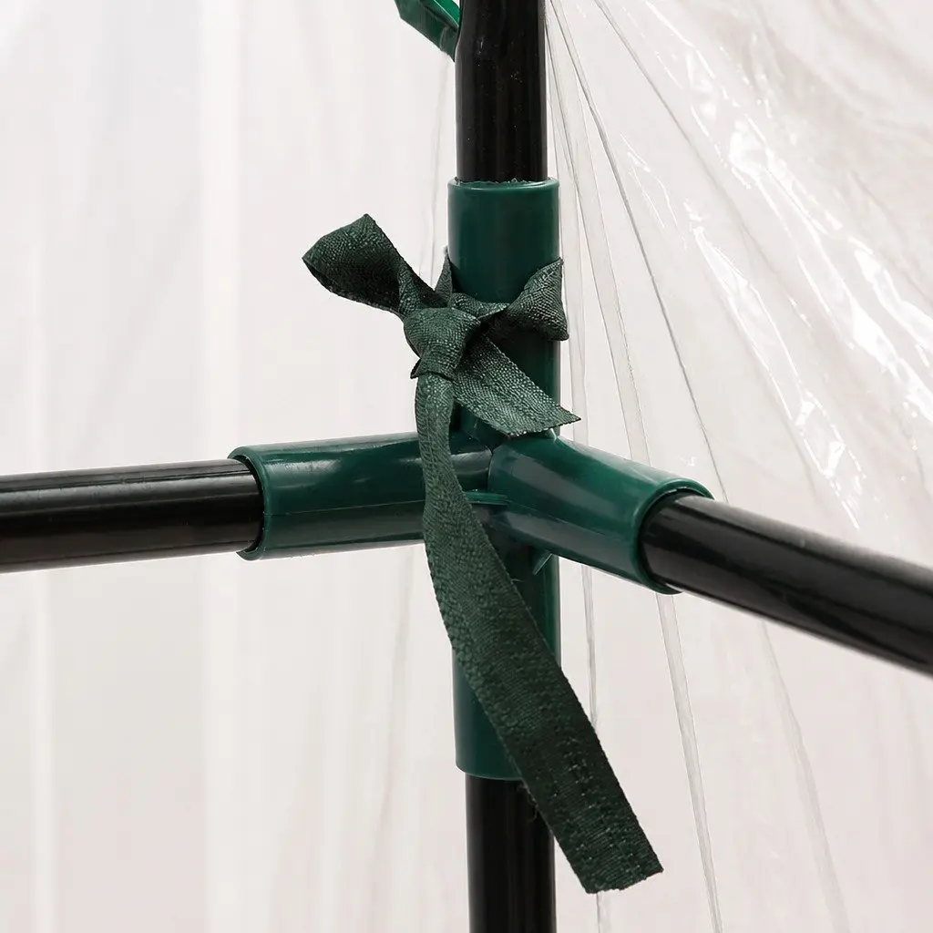 Walk In Greenhouse Portable Outdoor 3 Tier Shelves for Plant Protection
