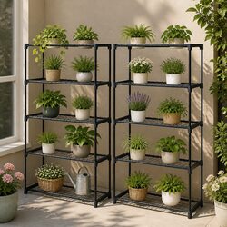 Friendly 5 Tier Plant Stand: Organize Your Greenery