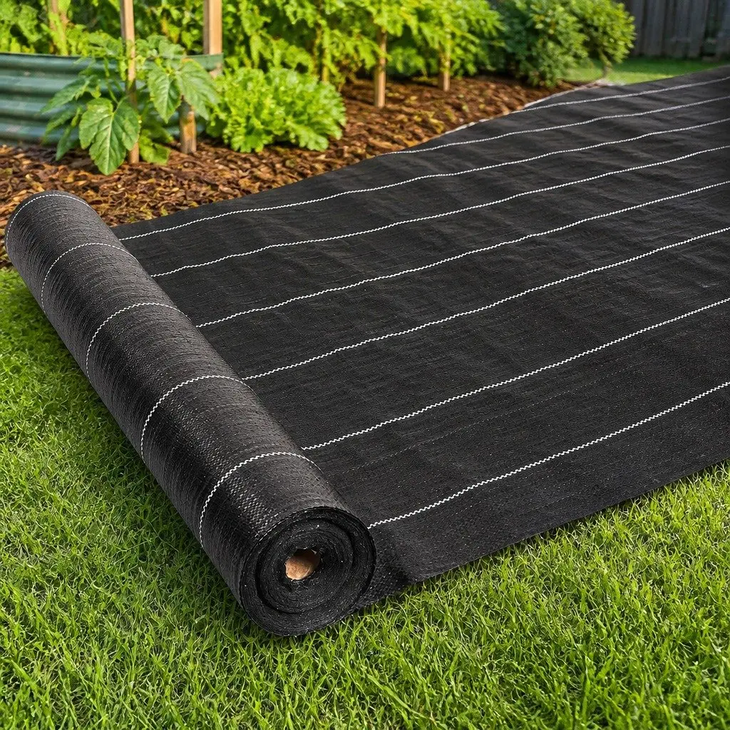 Weed Mat UV-Resistant 1.83m x 50m Garden Ground Cover Plant Control Fabric