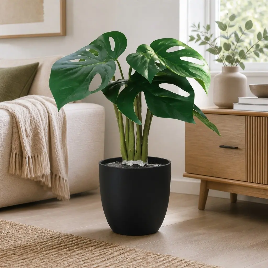 Artificial Tree 50cm Fake Plants Green Faux Foliage Home Indoor Outdoor Decor