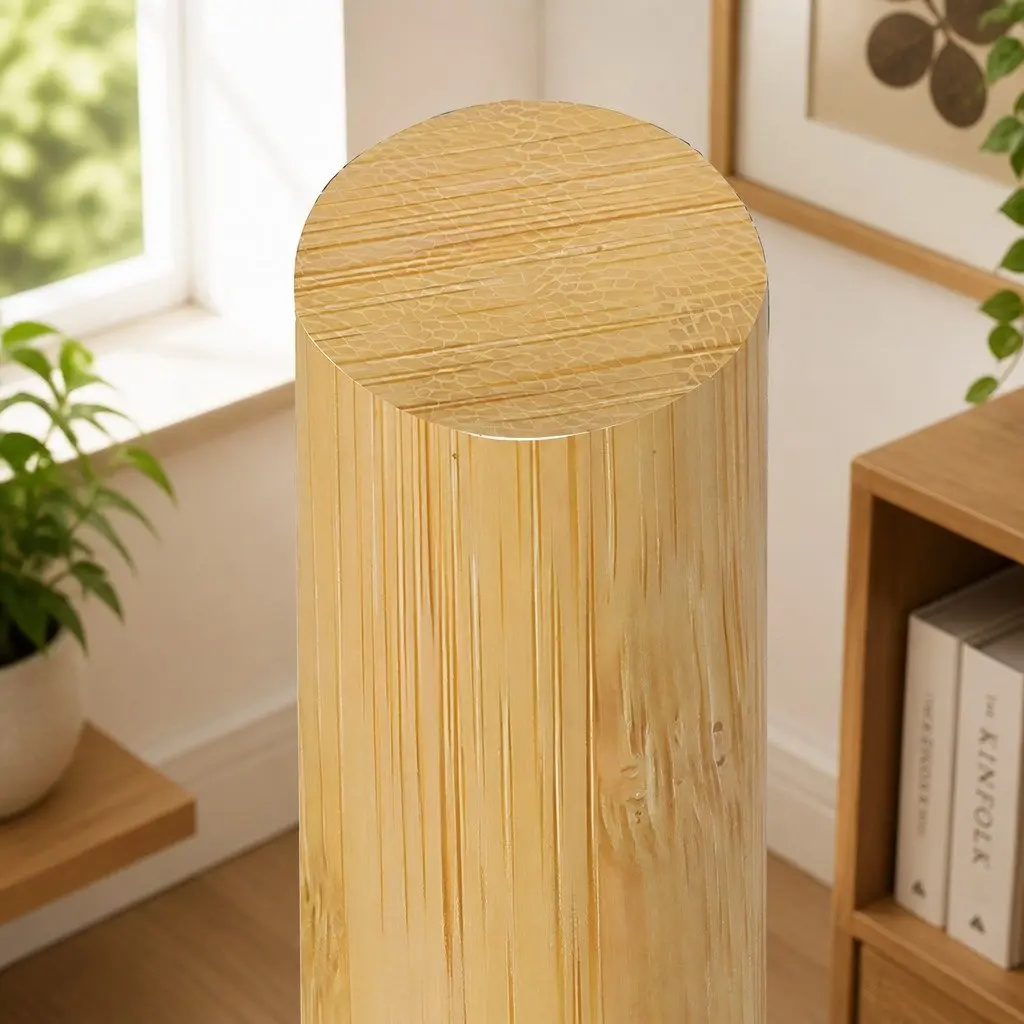 Bamboo Adjustable Plant Stand Expandable 23-30cm Reversible