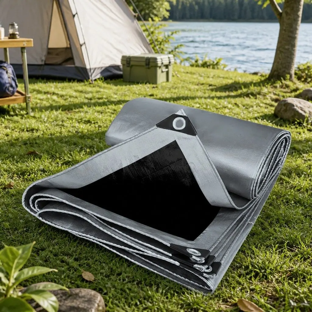Heavy Duty Tarp Waterproof 200GSM Multiple Sizes Available
