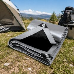 Heavy Duty Tarp Tarpaulin 200GSM Waterproof Camping Outdoor Weather Protection