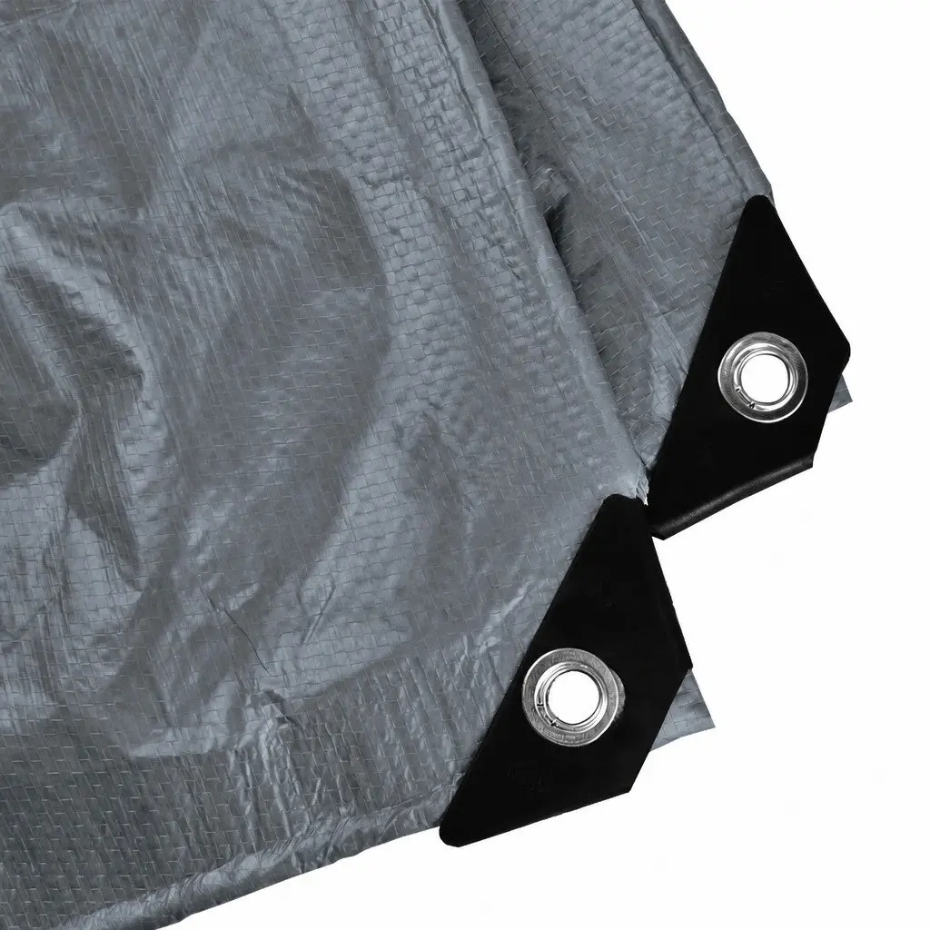 Heavy Duty Tarp Waterproof 200GSM 2.13m x 6.10m Outdoor Weather Protection