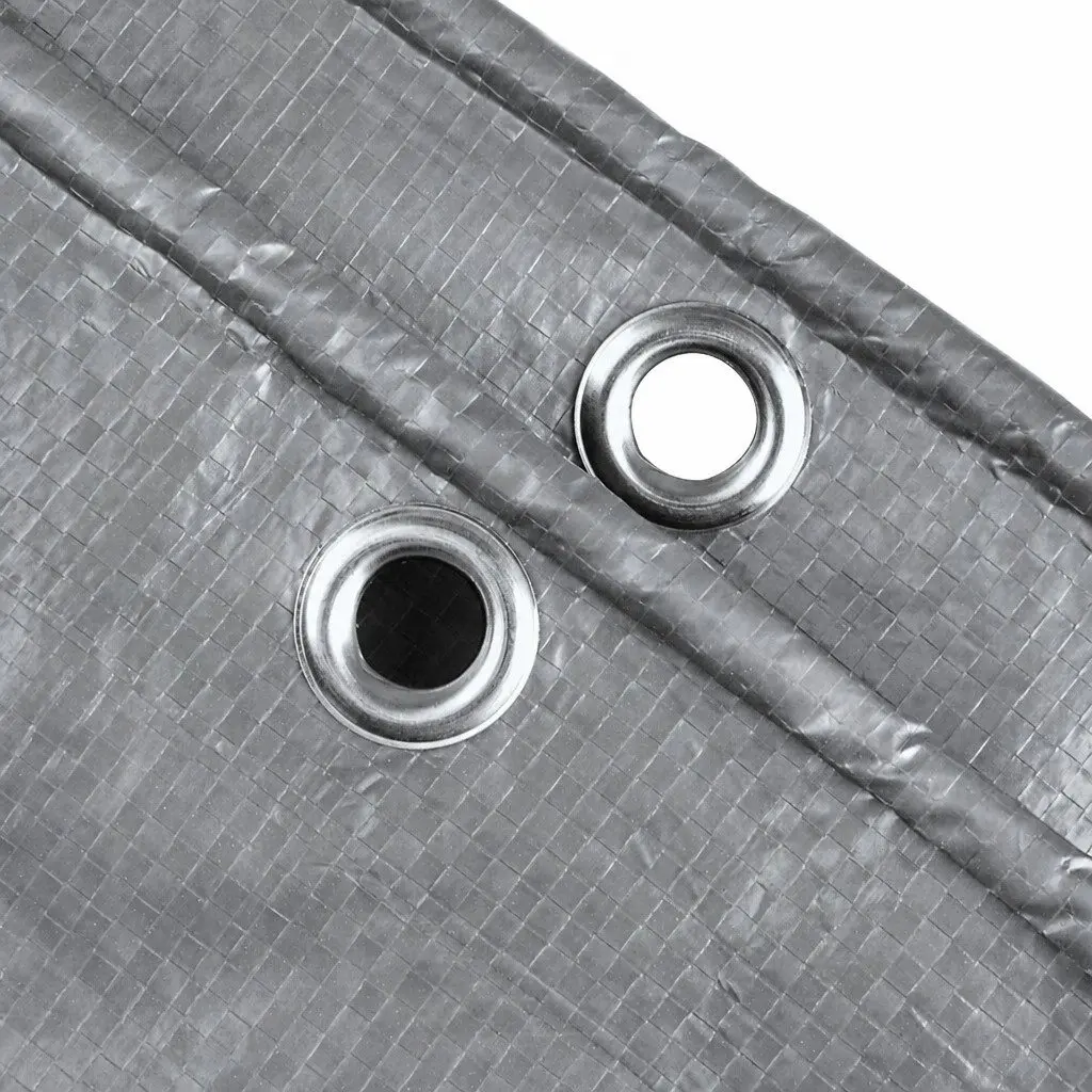 Heavy Duty Tarp Waterproof 200GSM 2.13m x 6.10m Outdoor Weather Protection