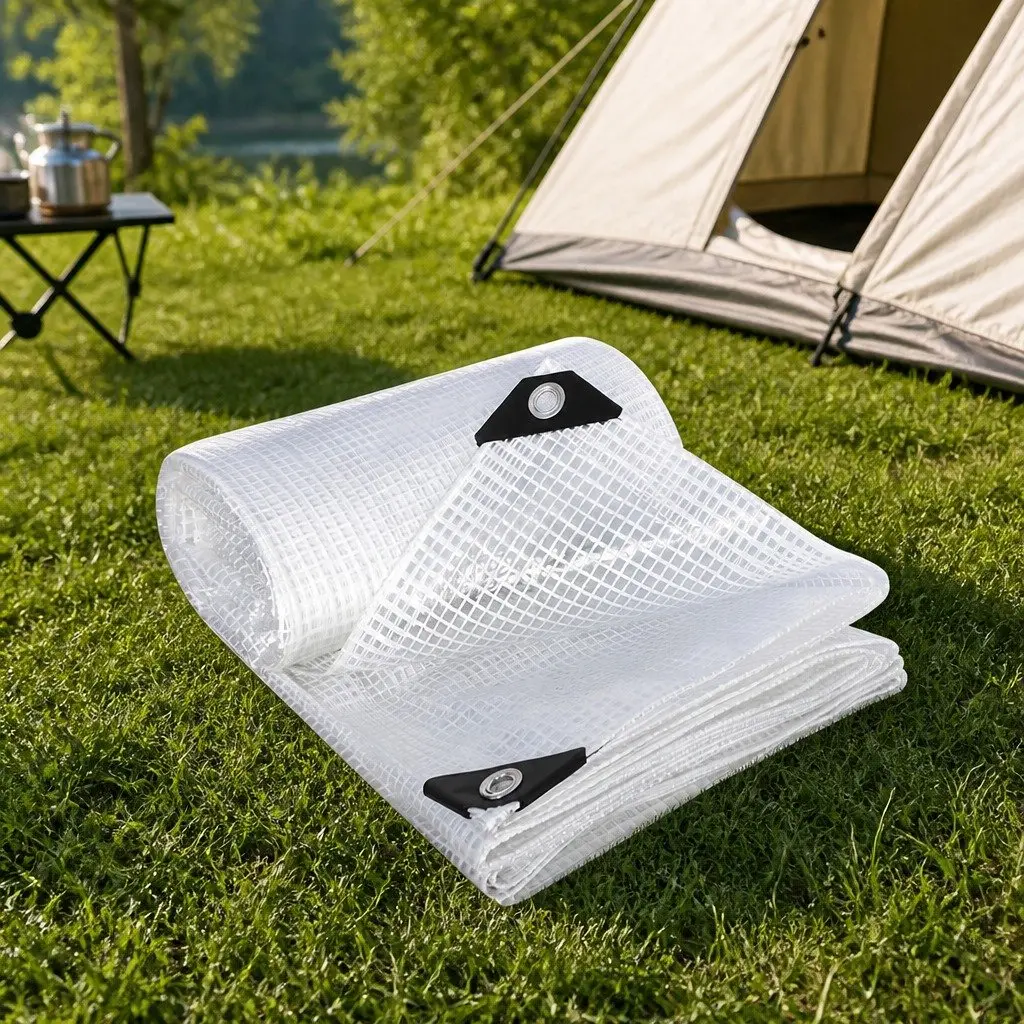 Clear Tarpaulin 200GSM for Outdoor Use