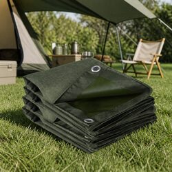 Friendly Heavy Duty Green Tarp 4x3 Metre for You