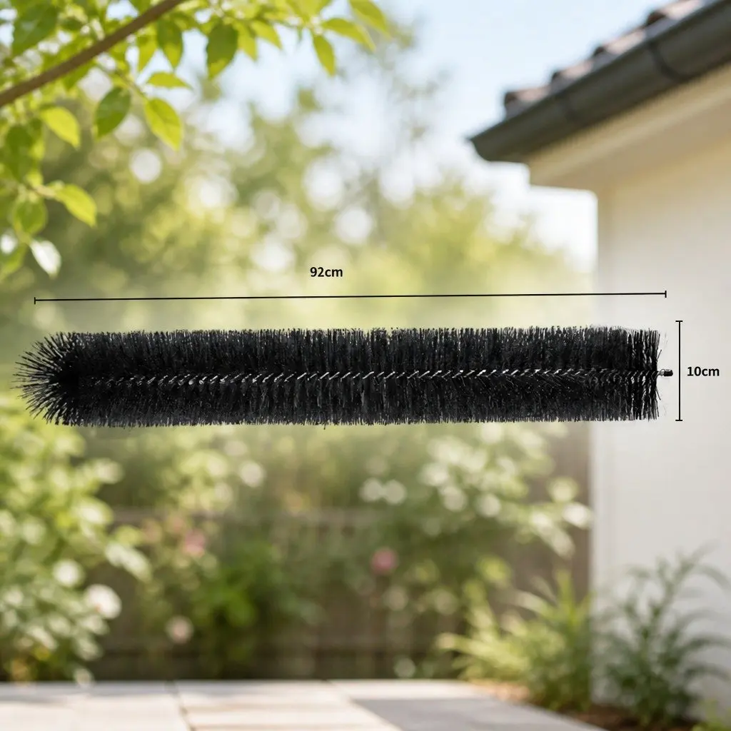 Gutter Brush Guard 24 Pack Leaf Debris Blocker 92x10cm