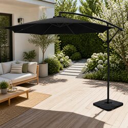 Friendly 3m Cantilever Umbrella with Versatile Base