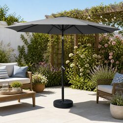 Your Ideal 3m Charcoal Outdoor Umbrella Awaits