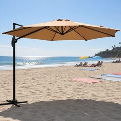 Enjoy Flexible Shade with the 3m Cantilever Umbrella