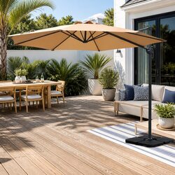 Friendly 3m Outdoor Cantilever Umbrella for You