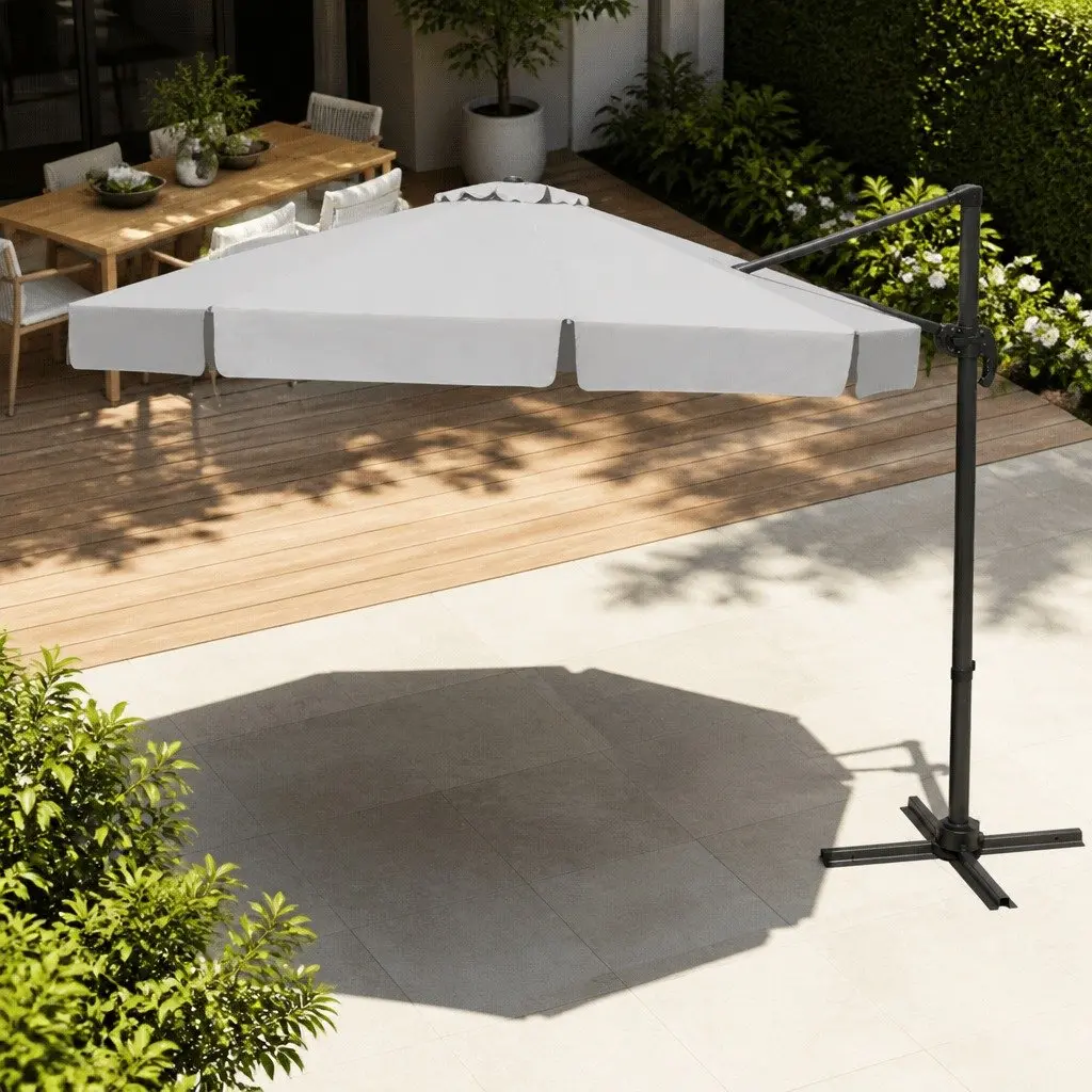 3m Cantilever Umbrella for Outdoor Relaxation