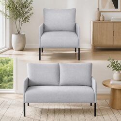 Quality 4 Seater Armchair Sofa Set for Living Rooms