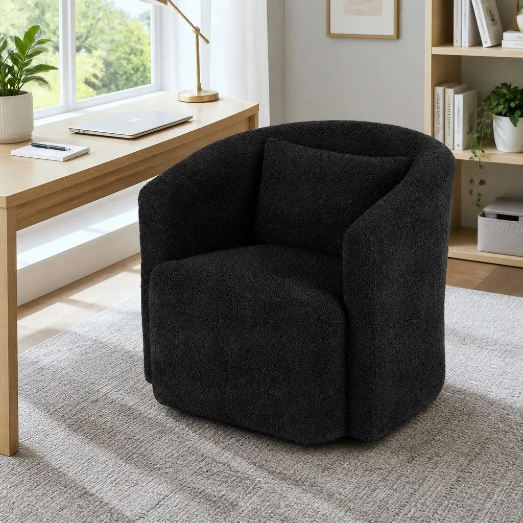 Round Swivel Armchair