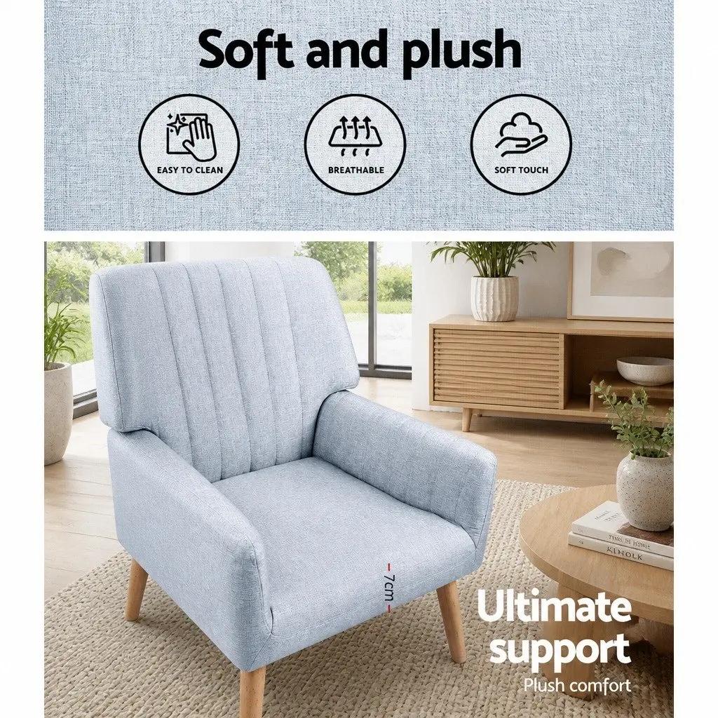Grey Lounge Chair