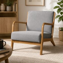 Your New Light Grey Armchair Awaits You