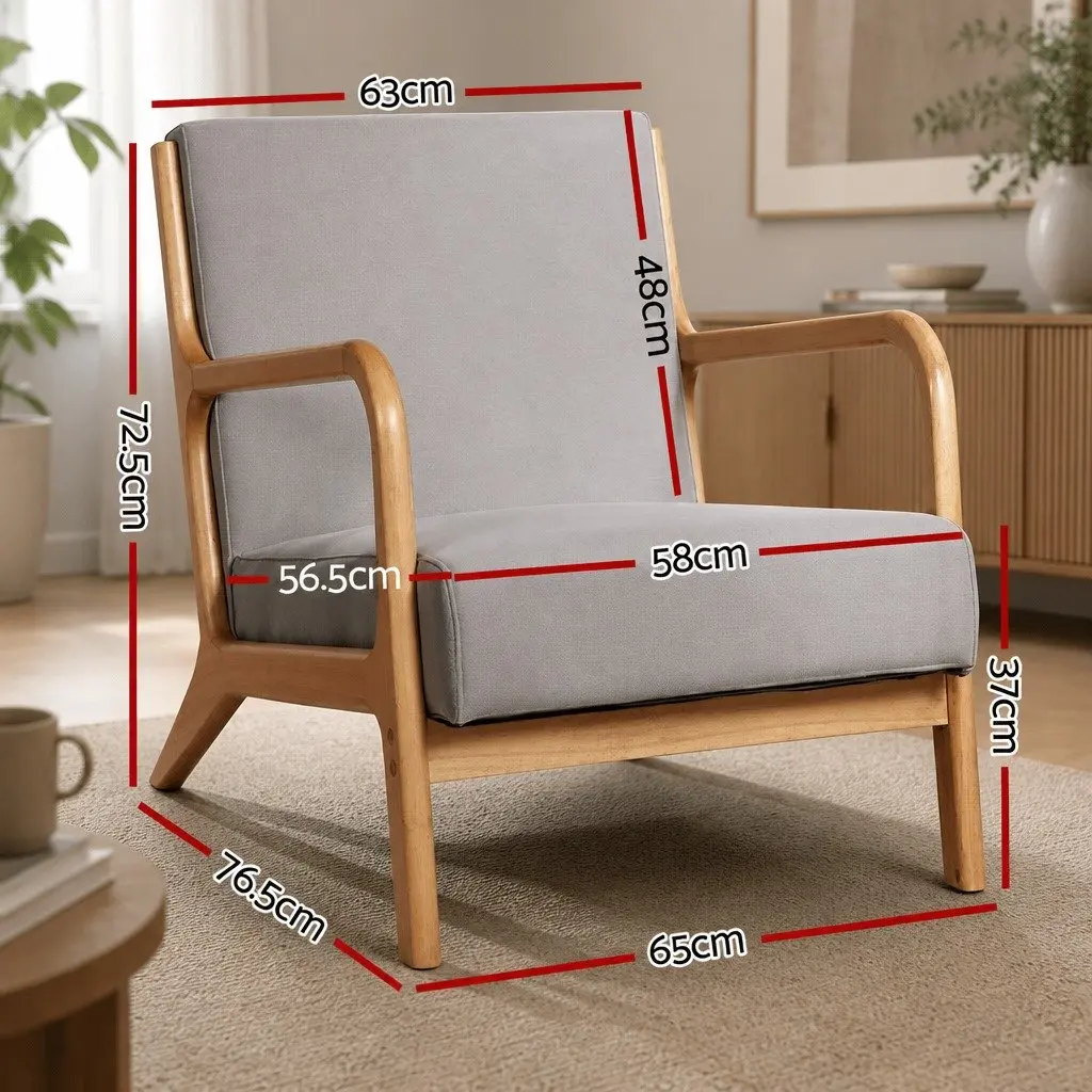 Light Grey Armchair