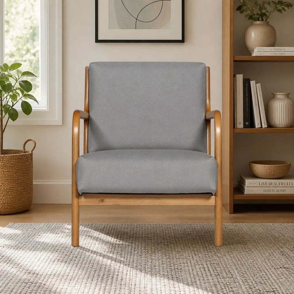 Light Grey Armchair