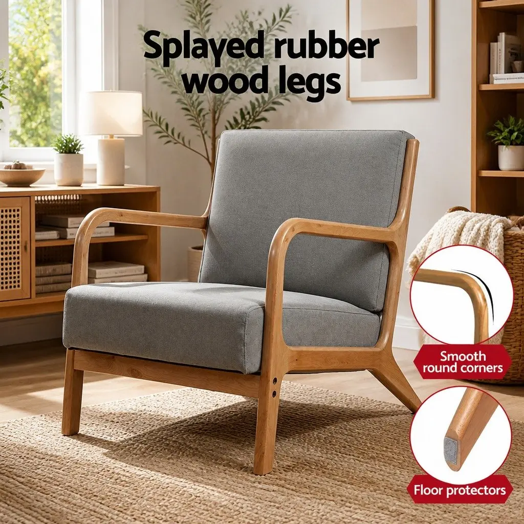 Light Grey Armchair