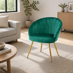 Your New Favorite Green Velvet Armchair Awaits You