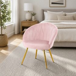 Your New Favorite Pink Velvet Armchair Awaits