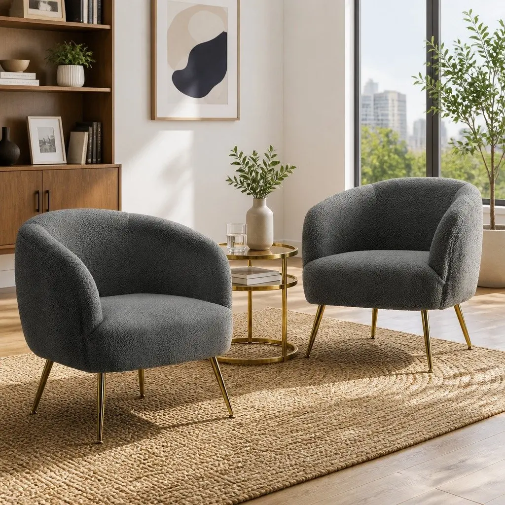 Charcoal Accent Armchair