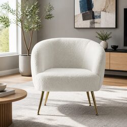 Your Cozy Corner Awaits with Our Sherpa Armchair