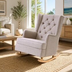 Your Ideal Beige Rocking Chair for Comfort and Style