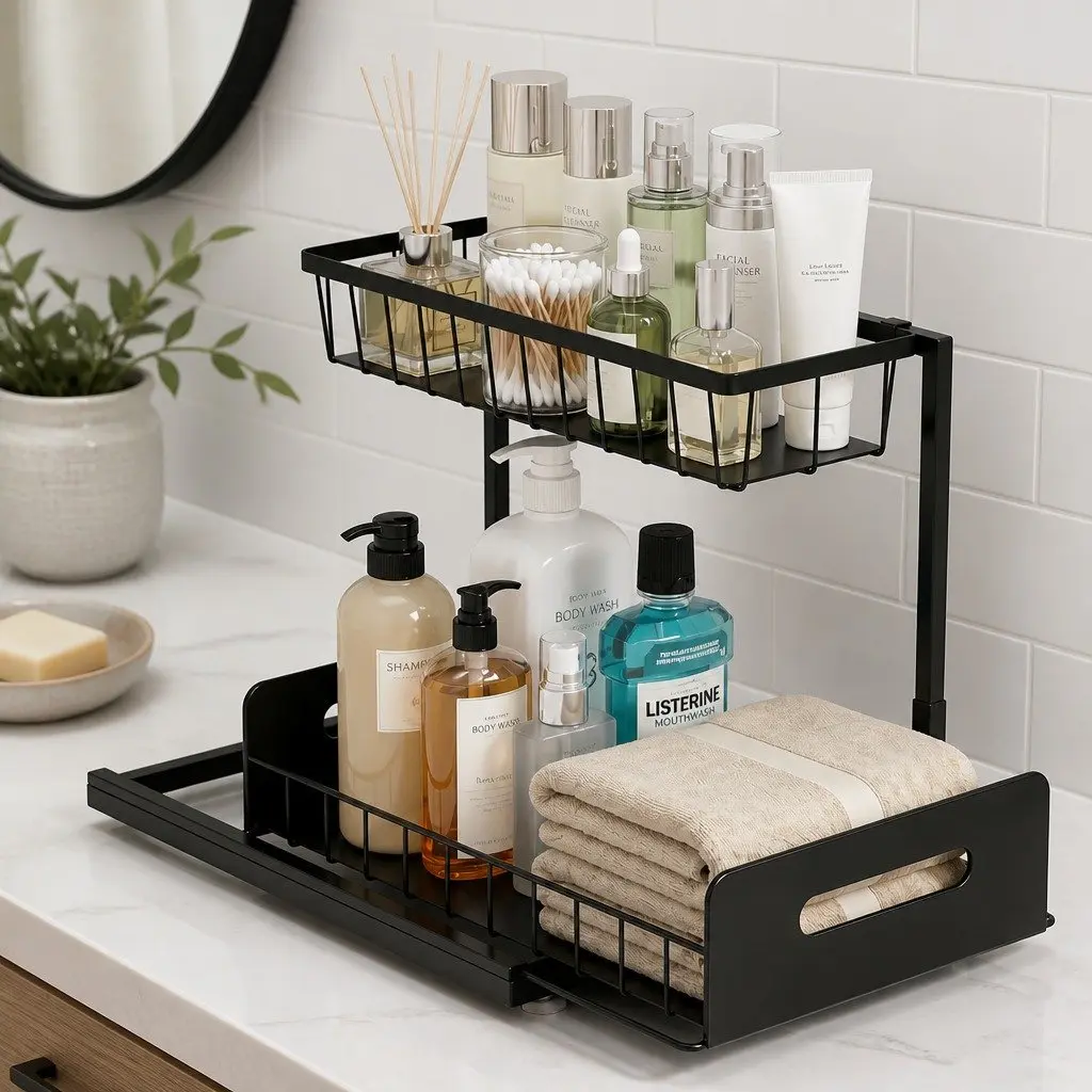 L-Shape Drawer Storage