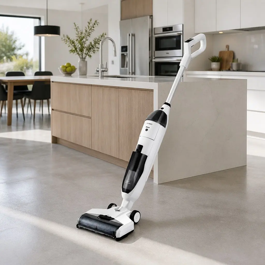 Wet Dry Vacuum Cleaner Cordless Lightweight Hard Floor 200W
