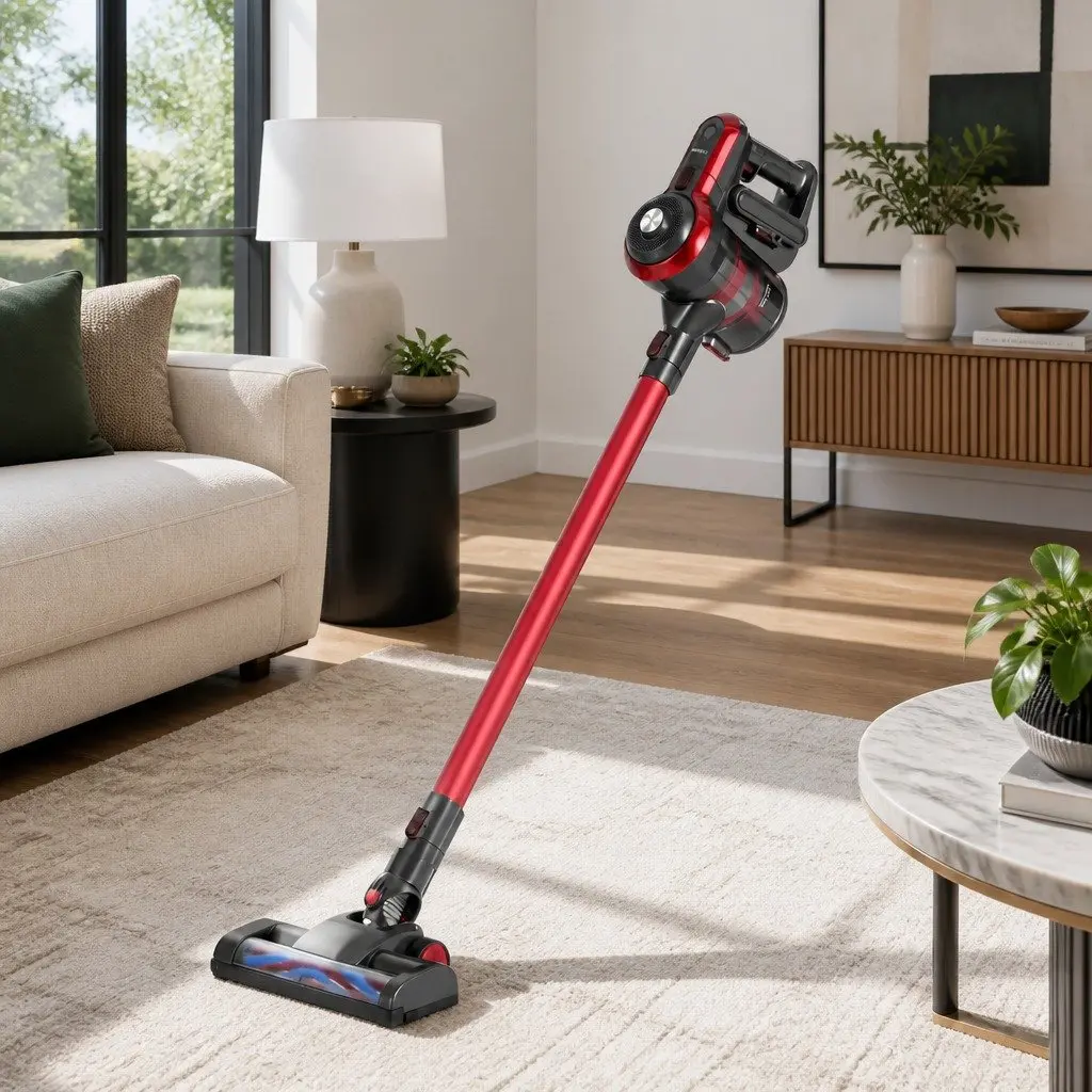 Cordless Stick Vacuum Cleaner Brushless 250W Lightweight with HEPA Filter