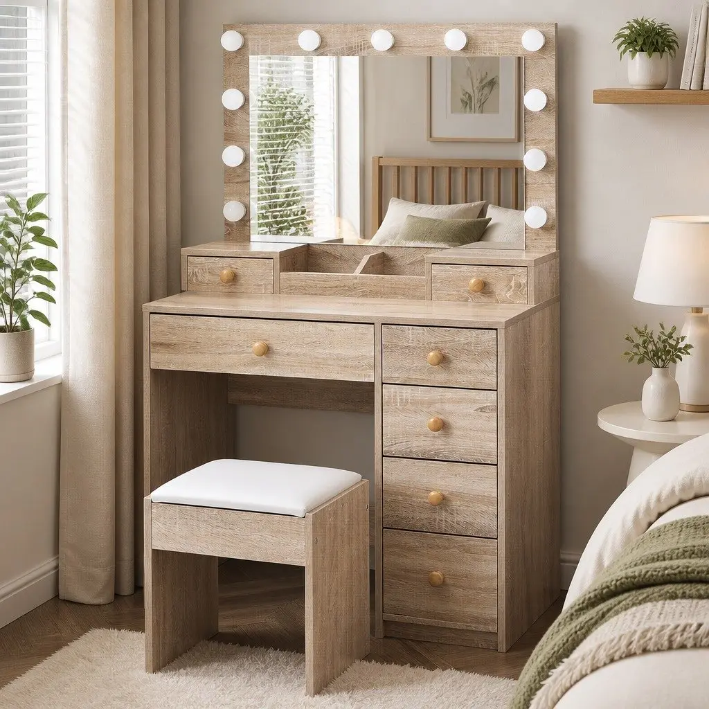 LED Dressing Table Set