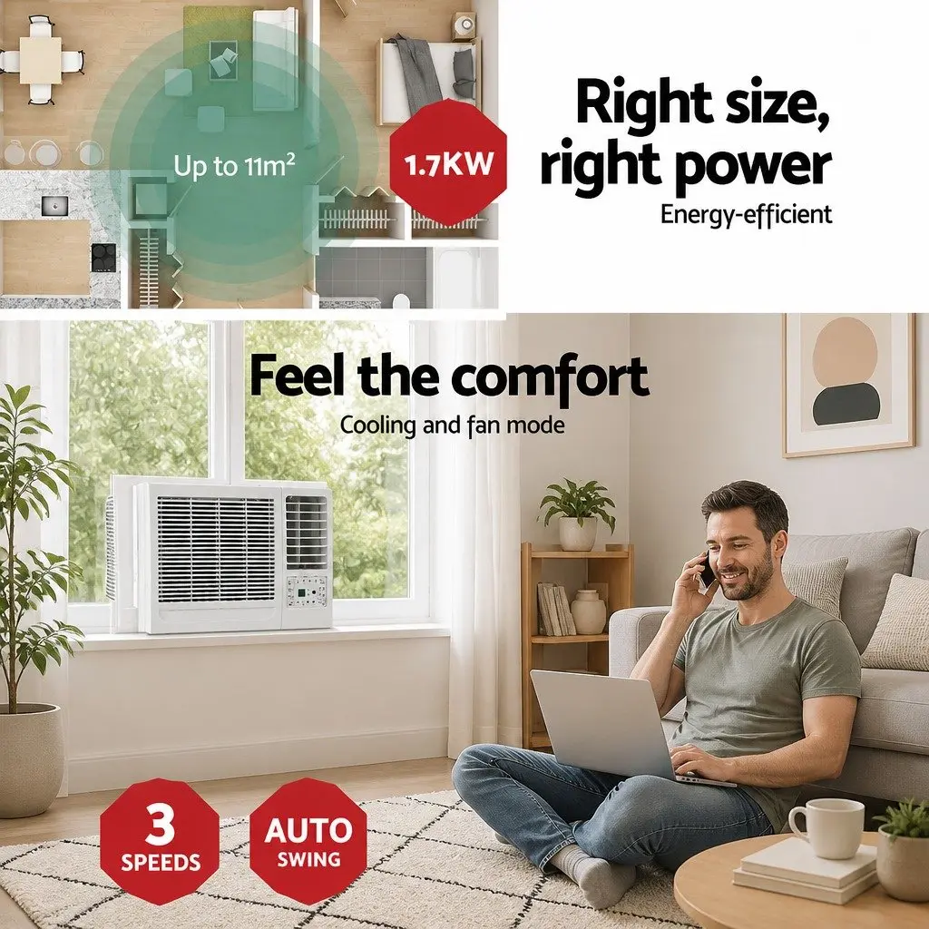 1.7kW Window Air Conditioner