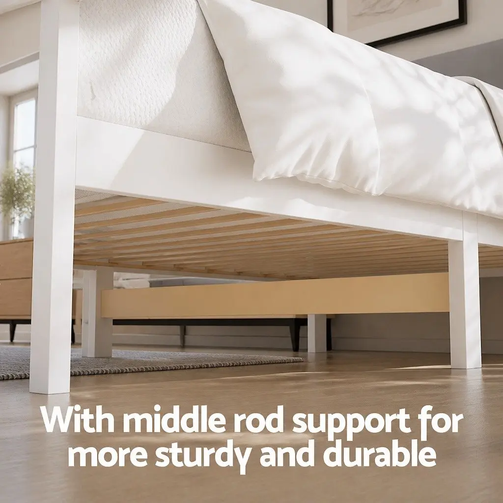 King Single Bed Frame with Storage Options