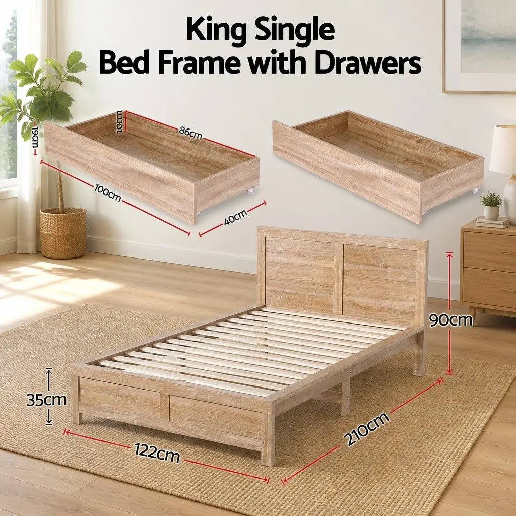 King Single Bed Frame