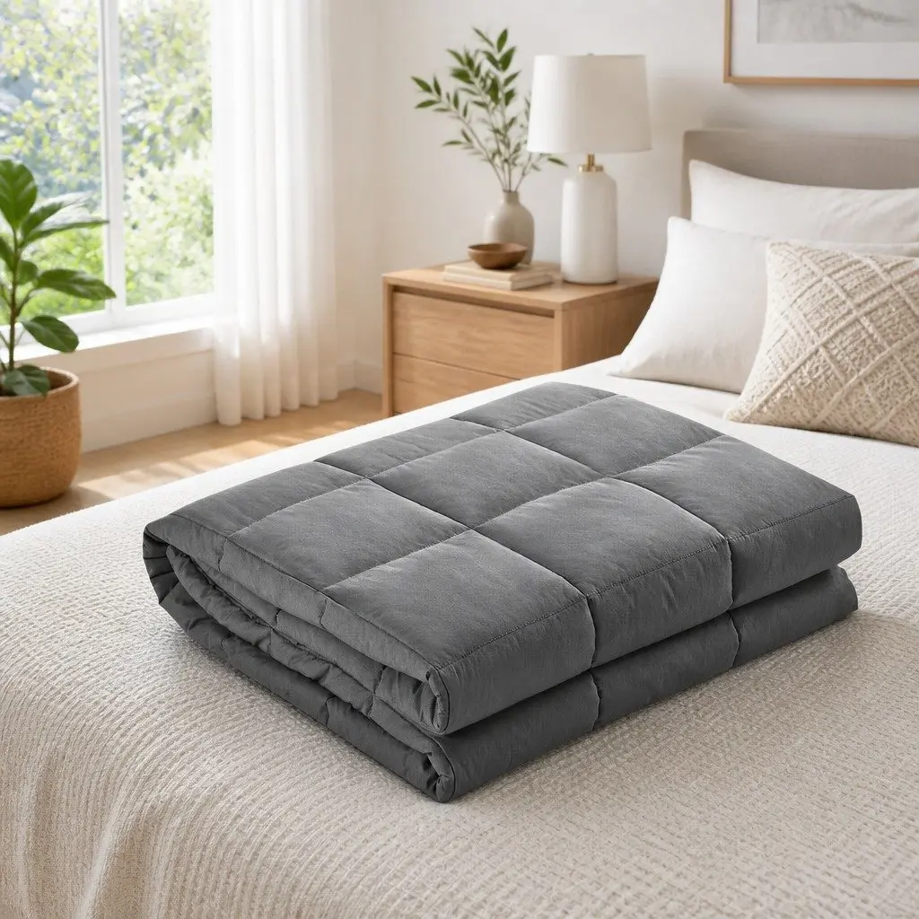 5KG Grey Weighted Blanket