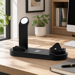 4-in-1 Wireless Charging Dock Station Multi-Device Charger for Phone iWatch