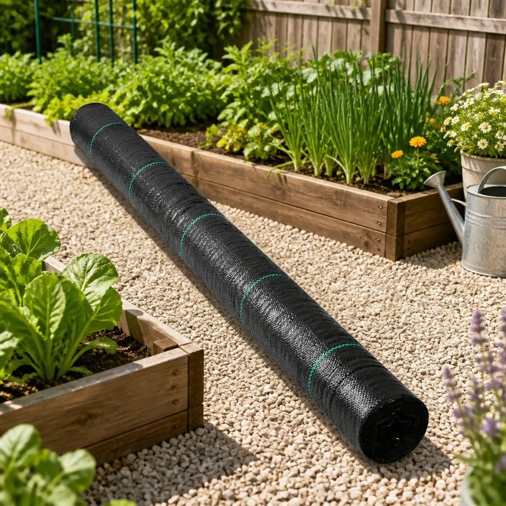 Weed Control Mat UV Resistant 0.915m x 100m Roll Black