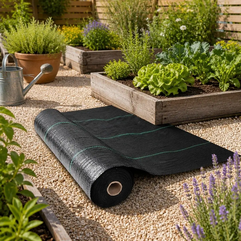 Weed Control Mat UV Resistant 0.915m x 100m Roll Black