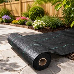 Your Go-To Black Weed Control Mat 0.915m x 200m for Gardens