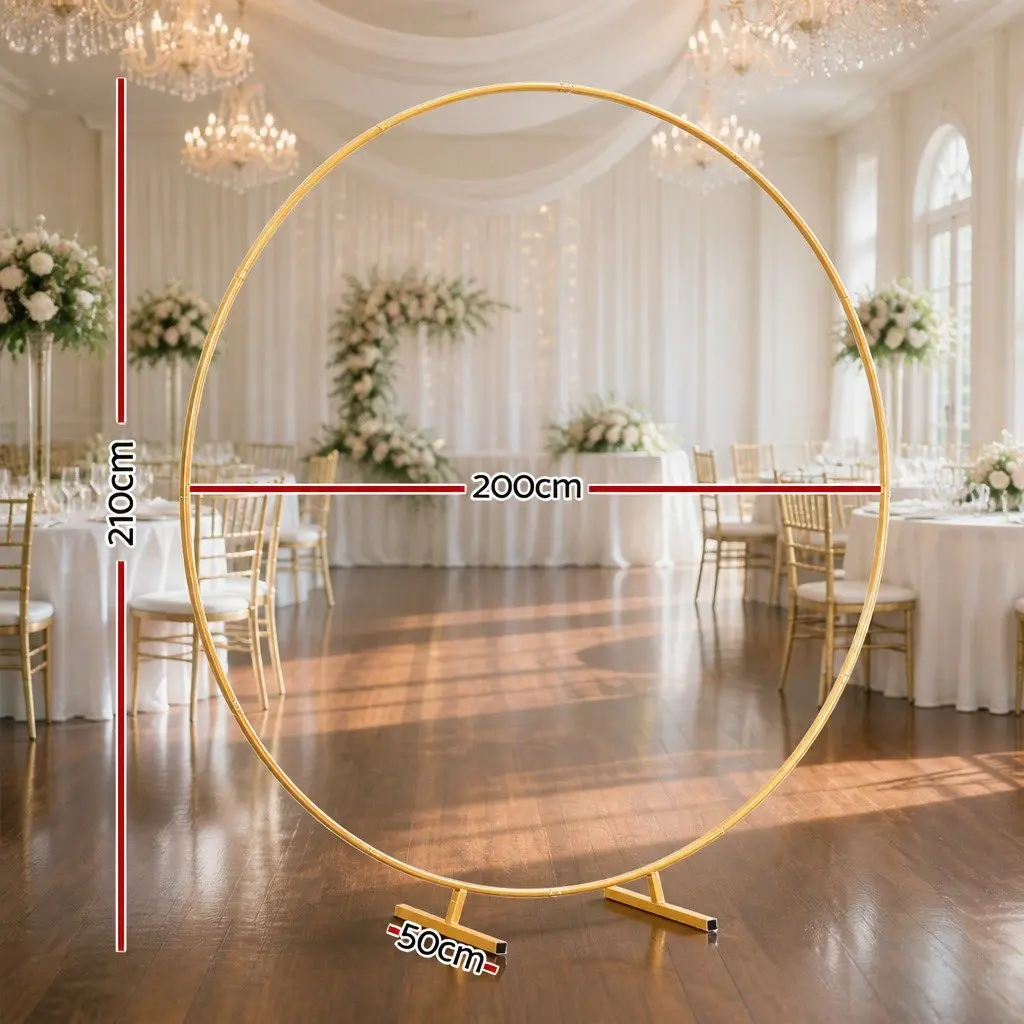 Backdrop Stand Metal Frame 2M for Wedding Party Flower Balloon Display