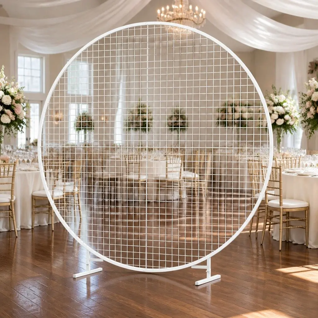 Backdrop Stand Metal Frame 2M Easy Assembly Wedding Party Decoration