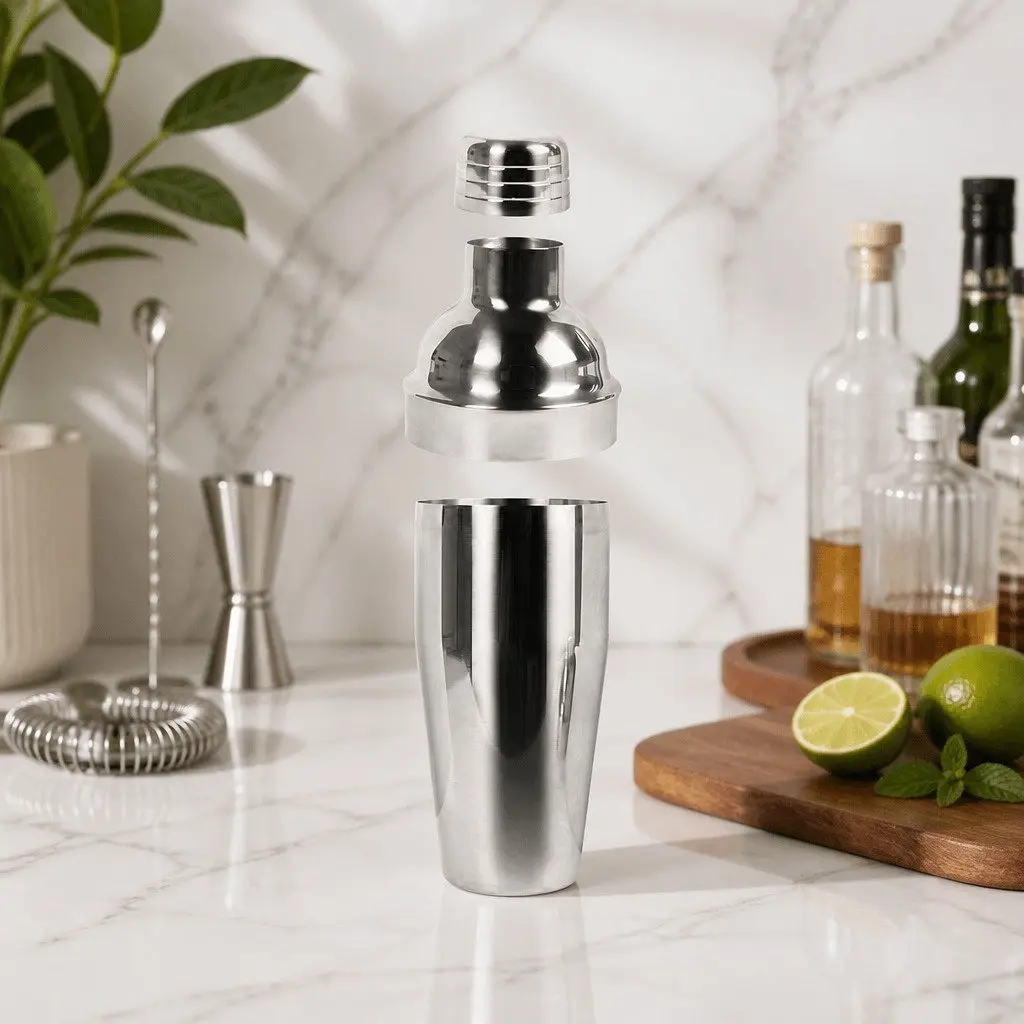 Cocktail Shaker Set 20 Piece Professional Bartending Kit 750ml Mixer for Home Bar