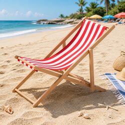 Your New Favorite Folding Beach Deck Chair