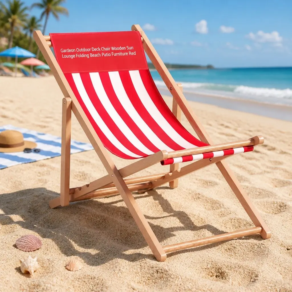 Folding Beach Deck Chair