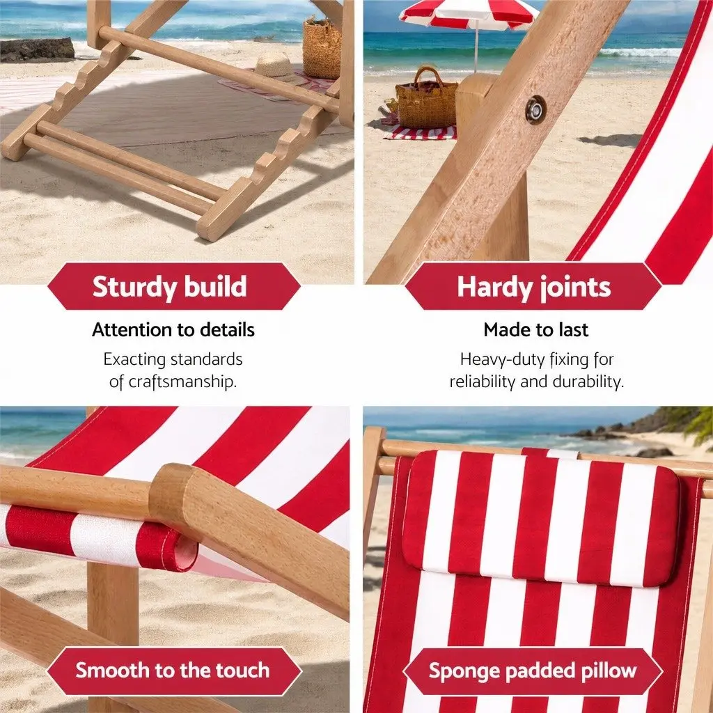 Folding Beach Deck Chair