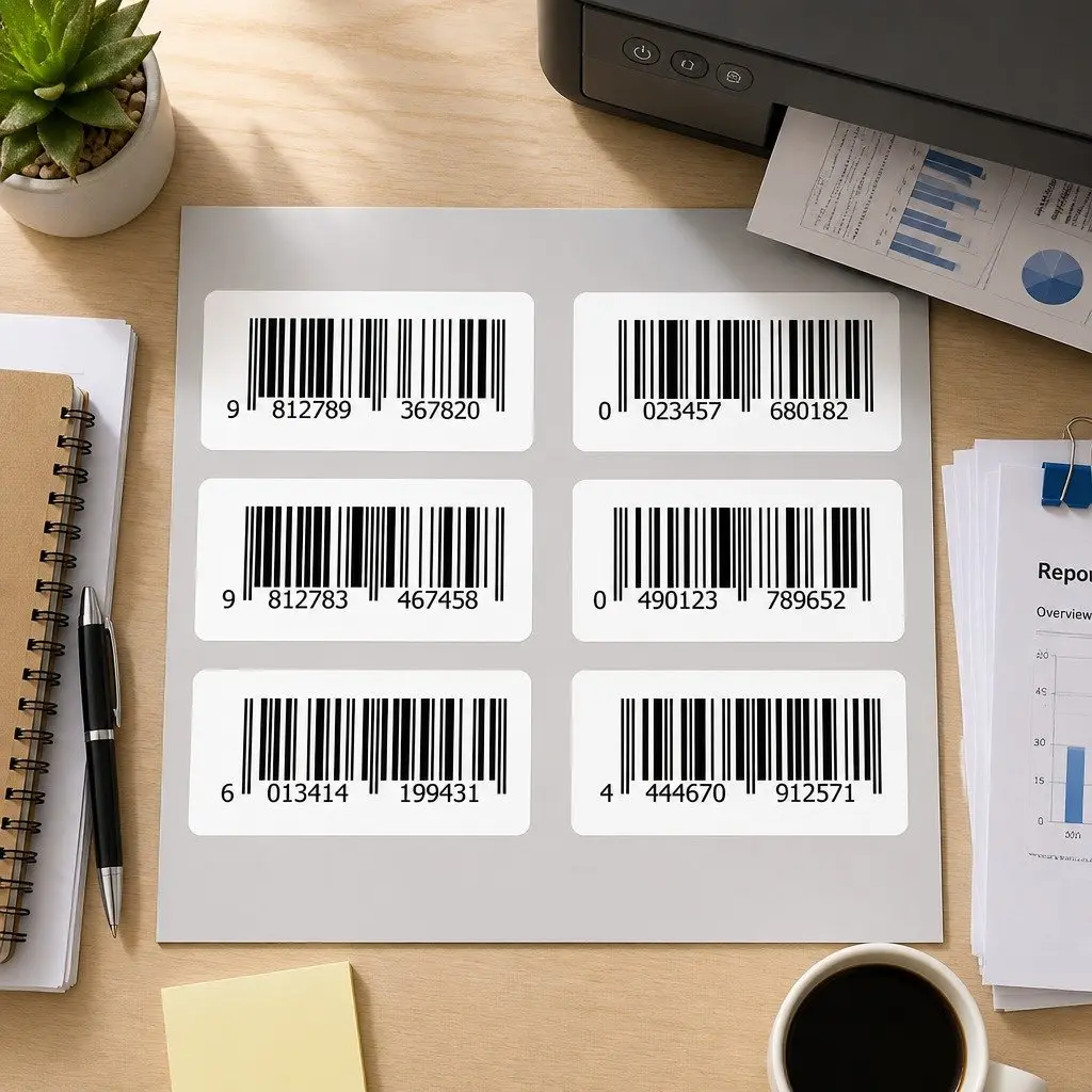 A4 Self Adhesive Label Sheets 100 Pack 21 Labels Per Page White Matte Sticker