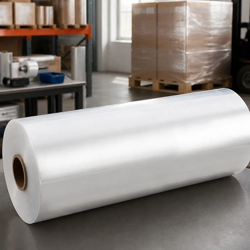 Machine Clear Stretch Film Roll 1524m x 50cm Pallet Shrink Wrap Heavy-Duty Load